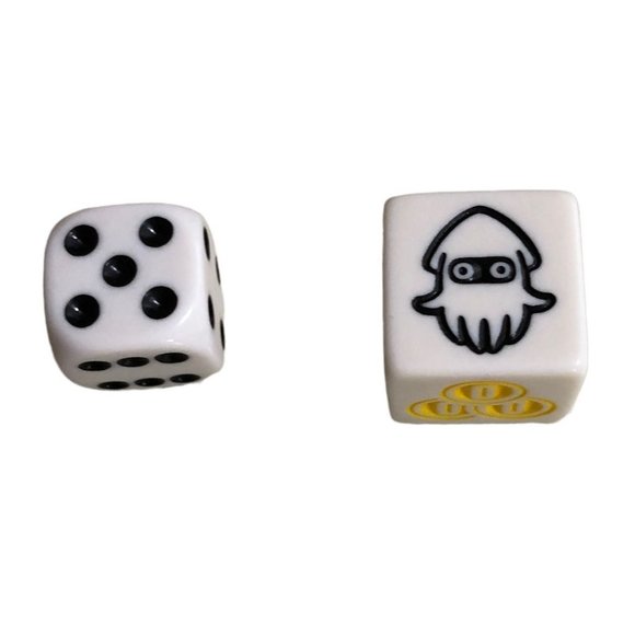 Monopoly Gamer Replacement Parts 2 Pieces Mario Kart Dice - Picture 9 of 9